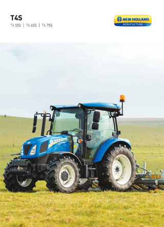New Holland T4S Prospekt